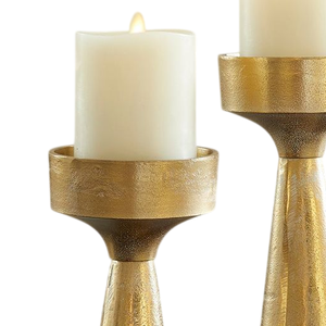 Venta al por Mayor de Portavelas Decorativos de Alta Calidad para Decoración del Hogar, Portavelas de Aluminio Fundido a Mano, Personalizados - Product Image 3