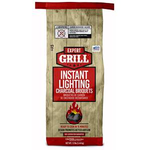 Paquete de 3 briquetas de carbón instantáneo de 12 libras para accesorios Premium para barbacoa - Product Image 2