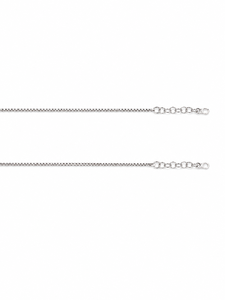Cavigliera a catena in argento sterling 925 da donna, lucida, dal design classico minimalista, <span class=keywords><strong>per</strong></span> uso quotidiano, regalo <span class=keywords><strong>per</strong></span> matrimoni e feste, raffinata - Product Image 4
