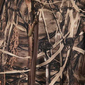 Veste matelassée camouflage à capuche pour homme, coupe-vent, polaire, hiver, coupe classique, fermeture éclair, style tactique outdoor - Product Image 6
