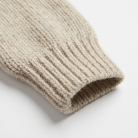 Pull en cachemire et laine pour homme, col rond, tricot vintage, tricot d'hiver