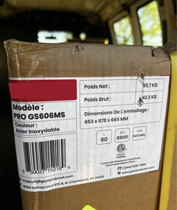 เตาแก๊สแบบติดผนัง G-A-S-L-A-N-D 24 รุ่น G-a-s W-a-l-l-O-v-e-n พร้อมระบบพัดลม - Product Image 3