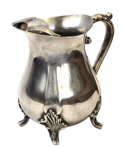 Pichet décoratif en acier inoxydable, taille et forme personnalisées, écologique, grande capacité, pour eau, lait et jus de citron vert, pichet argenté - Product Image 4