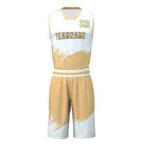 Nouveauté : ensembles d'uniformes de basket-ball pour hommes en tissu respirant et confortable, taille personnalisée, fabricant professionnel d'uniformes de basket-ball - Product Image 2
