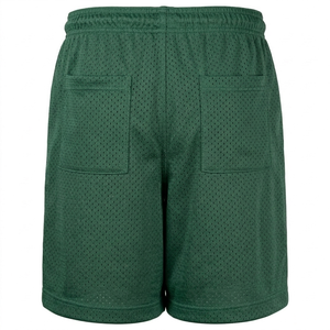Shorts de sport pour hommes en gros, simple couche, couleur unie, respirants, séchage rapide, imperméables, coupe-vent, taille élastique, haute qualité, personnalisables - Product Image 5