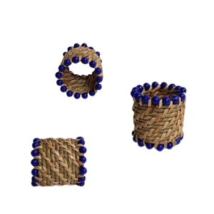 Anillos para Servilletas Tejidos a Mano, de Ratán Natural, Decorativos, para Bodas, Fiestas y Cenas en Casa - Product Image 6