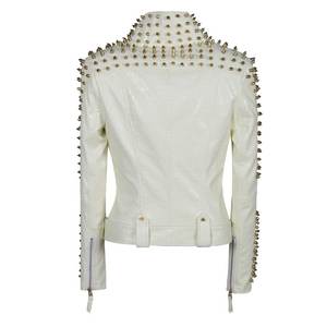 OEM Wholesale Genuine <b>Leather</b> <b>Jacket</b> For Women High Quality Stylish Comfortable Outdoor Wear Custom Full Sleeve <b>Leather</b> <b>Jacket</b> - Product Image 2