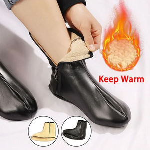 Chaussettes en cuir sur mesure pour hommes, nouveau style hiver 2026, fabrication OEM en usine - Product Image 5