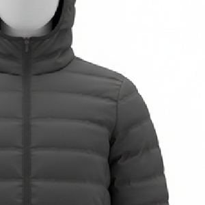 High Quality <b>Light</b> Weight Quilted <b>jacket</b> Bubble 100% Polyester with 150 Gsm Wadding DTM Zipper on front and pockets - Product Image 3