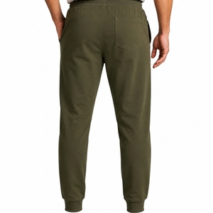 Custom Men's Cotton Fleece Jogger Sweatpants Soft Fabric Comfort Fit Custom Made Elastic Waist <b>Athletic</b> Joggers For Men - Product Image 2
