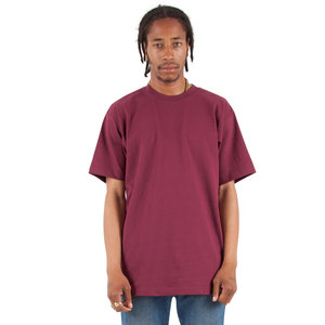 Camiseta de algodón grueso de alta densidad de 7.5 oz para hombre, cuello redondo, estampada en serigrafía, corte holgado, venta al por mayor, personalizable - Product Image 2