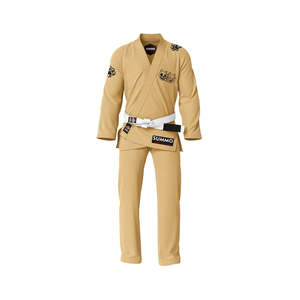Uniforme de Jiu-Jitsu Profesional Personalizado Negro, Ligero, de Algodón Elástico de 440g, para Entrenamiento, Hombres y Mujeres - Product Image 1