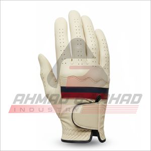 Guantes de Golf Unisex de Cuero Cabretta de Grado Profesional, Transpirables, Antideslizantes, Impermeables, Colores Personalizados, Venta al Por Mayor - Product Image 2