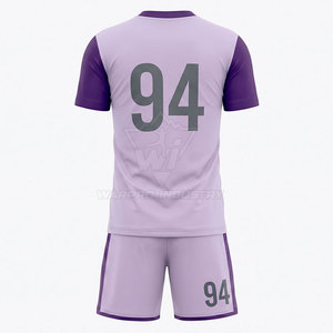 Custom Soccer Uniform Set For Men Lightweight Football Jersey And Shorts With Fabric Modern Design And Comfortable <b>Athletic</b> Fit - Product Image 3