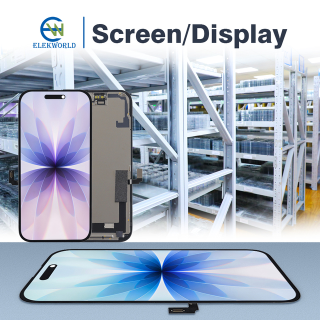Phone Lcd Display DD EKpro Oled 17 16 15 14 13 12 11 Pro X Xs Xr Pantalla Ekran JK RJ DD Incell Mobile Smart Screen for Iphone