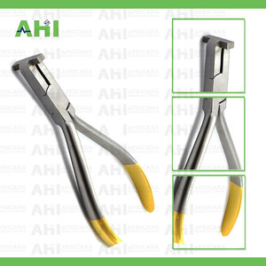 Pince orthodontique AHI 0,50 mm à dégradé, poignée ergonomique, certifiée CE Classe I, pour la mise en forme des fils et la détaillage des arcs - Product Image 3