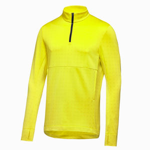 Highly Breathable Thermal <b>Mid</b>-<b>layer</b> Wth Zippered Pockets Jacket Best Quality Sports Wear Clothing 1/4 Zipper Long Sleeve Jacket - Product Image 3