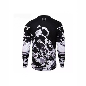 Jersey de Motocross Personalizado de Malla Sublimada, Cortavientos, para Invierno, Transpirable y de Secado Rápido - Product Image 3