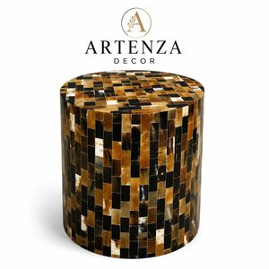 Artenza Decor Handmade <b>Glass</b> Tea Light <b>Holder</b> Geometric <b>Candle</b> Jar Clear Decorative Lantern for Home Christmas Easter Decor - Product Image 2