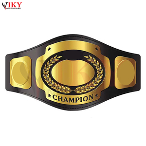 บริการ OEM ODM สายพานแชมป์เปี้ยนงานหนักสำหรับศิลปะการต่อสู้  แบบสั่งทำพิเศษ  ตกแต่งสีบรอนซ์เมทัลลิก พร้อมลายพวงมาลัย - Product Image 5