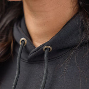 Solid Color Women Pullover Hoodies Casual Outdoor Fashion Streetwear Long Thumb Hole Sleeve Pullover <b>Jumper</b> Hoodie Women - Product Image 6