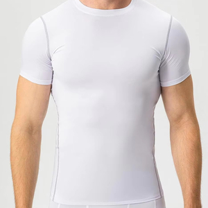 Wholesale <b>Men</b> <b>Compression</b> Casual <b>Shirts</b> Custom Printed Logo Design Plus Size Available OEM/ODM Hot Selling <b>Compression</b> <b>Shirts</b> - Product Image 1