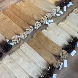 Extensiones de Cabello Humano Vietnamita Premium, Trama Doble a Máquina, Listas para Enviar, Onduladas Naturales - Product Image 1