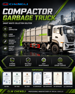 รถบรรทุกตักขยะ Dongfeng HOWO SINOTRUCK ขนาด 38 ลูกบาศก์เมตร แบบตักท้าย สำหรับเก็บขยะในเขตเทศบาลและขนส่งขยะ - Product Image 1