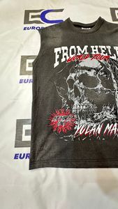 เสื้อยืดผู้ชายซักกรดซีดแดดแบบแขนกุด - Product Image 3