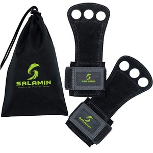 Gymnastic <b>Hand</b> Gym Grip Pads for Exercise Leather Gymnastics <b>Hand</b> Grips <b>Weight</b> Lifting Grips - Product Image 3
