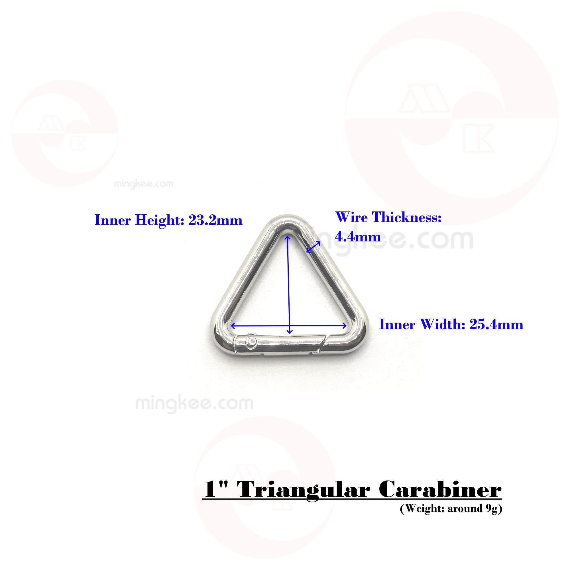 25mm Inch Metal Zinc Alloy for Decorative Key Ring Handbag Use