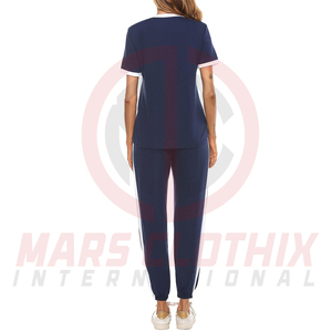 Custom Logo 100% Cotton Made Women Tracksuit With All Size Available High Quality Women Tracksuits In Best Price - Product Image 2