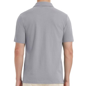 Chemises polo pour hommes de haute qualité, logo personnalisé, respirantes, design uni, matière solide, prix de gros, en vente. - Product Image 6