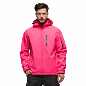 Wholesale Hiking <b>Soft</b> <b>Shell</b> <b>Jacket</b> Men 100% Polyester Softshell <b>Jackets</b> Men's Chest Pocket Softshell <b>Jacket</b> Tops Mens - Product Image 1