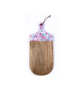 Planche à découper de cuisine écologique en bambou naturel, antibactérienne, rectangulaire, épaisseur 1,5 cm, passe au lave-vaisselle, Artizon - Product Image 2