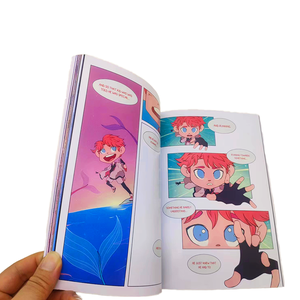 Impression <span class=keywords><strong>de</strong></span> Livres <span class=keywords><strong>Manga</strong></span> Anime B2B Personnalisée pour Adultes et Enfants, Inspirée des Comics Japonais - Product Image 3