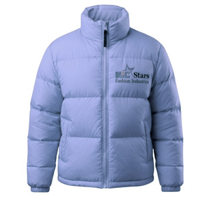 เสื้อแจ็คเก็ตพัฟเฟอร์ฤดูหนาวสำหรับผู้ชาย ระบายอากาศได้ดี เหมาะสำหรับกิจกรรมกลางแจ้ง ผลิตจากโพลีเอสเตอร์ 100% คุณภาพสูง บุด้วยผ้าควิลท์ พร้อมโลโก้แบบกำหนดเอง - Product Image 1