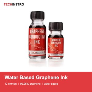 Encre conductrice à base d'eau au graphène 99,95 %, graphène à 2-3 couches pour capteurs électroniques imprimés et circuits flexibles - Product Image 2