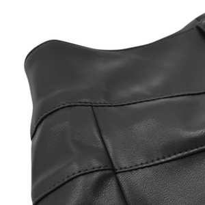 Shorts de Cuero para Mujer, Diseño Personalizado, Ajustados, Transpirables, de Cintura Alta, Fabricación Profesional, Tallas Grandes - Product Image 6