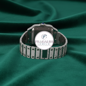 Fournisseur en gros de montres de luxe pour hommes entièrement serties de moissanite, pouvant passer le test de pureté, montres haut de gamme - Product Image 2