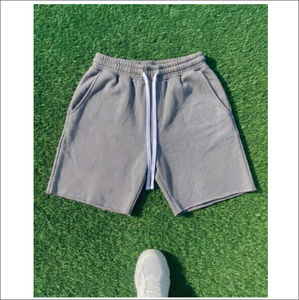 Pantalones Cortos Deportivos de Algodón con Cordón para Hombre, Pantalones Cortos Casuales de Baloncesto, Pantalones Cortos Deportivos de Algodón Estampados para Entrenamiento, Ejercicio y Actividades al Aire Libre - Product Image 1