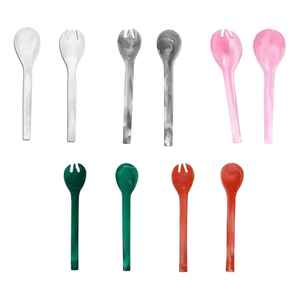Juego de Cubiertos de Resina Rosa, Cubertería Moderna, Juego de Tenedores, Cubertería de Alta Calidad para Cortar Queso, Utensilios de Cocina - Product Image 2
