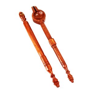 Woden havan Spoon <b>Set</b> karchi Homam Spoon Ghee Spoon for Puja Sruba Sruchi Wooden Spoon <b>Set</b> - Product Image 1