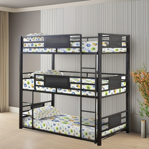 Lit superposé triple Solution idéale pour les familles en expansion - Product Image 1