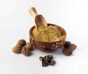 Poudre d'Harad Haritaki biologique 100% pure 100g Durée de conservation de 36 mois Fraîche et séchée naturellement Ojistha Industries du Jharkhand - Product Image 2