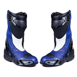 Zapatos de Cuero para Motociclistas de la Mejor Calidad, Marca Personalizada, Calzado de Protección de Alta Resistencia, Nueva Llegada, Venta al Por Mayor - Product Image 2