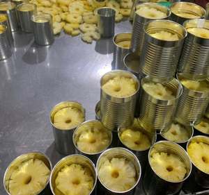Anillos de Piña Enlatados Premium en Almíbar, Listos para Comer, Grado Alimenticio Vietnamita, Fruta Tropical al por Mayor, Proveedor OEM de Marca Privada - Product Image 4
