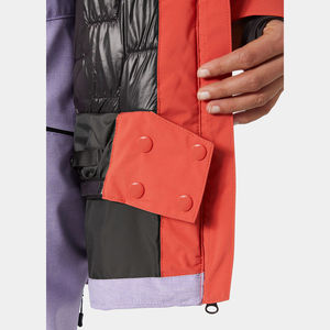 Chaqueta de Esquí Impermeable y Cortavientos para Hombre SUMROOS con Capucha Ajustable y Faldón para la Nieve, para Aventuras de Snowboard - Product Image 6