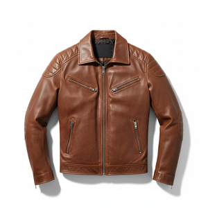 Custom Design Breathable Men Winter Jacket <b>High</b> Quality <b>Top</b> Selling Men <b>Leather</b> Jacket For Online Sale - Product Image 1
