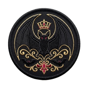 Parche Termoadhesivo de Fantasma Adorable, Circular, Bordado a Máquina, Emblema de Halloween Espeluznante, Aplique Estético DIY para Decoración de Ropa, Bolsos y Sombreros - Product Image 5